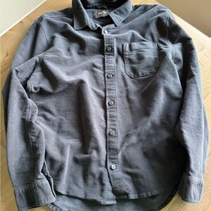 Men's Black Casual Button Down Shirt